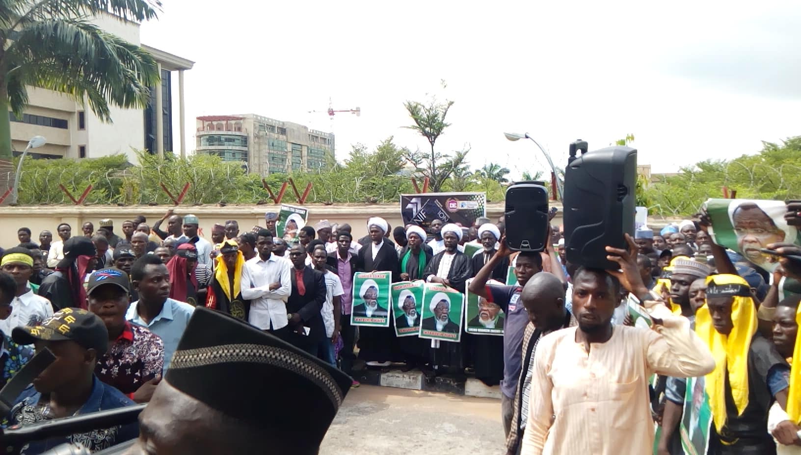 free zakzaky protest in abuja on 4th oct 2018